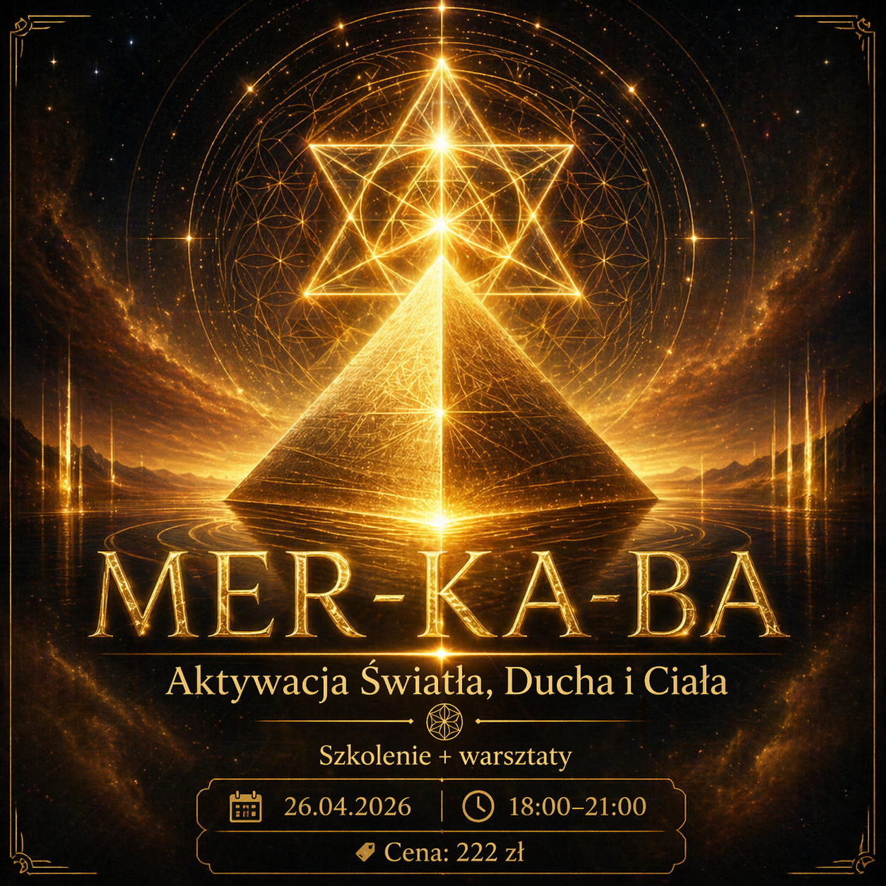 MER-KA-BA – Aktywacja Światła, Ducha i Ciała
